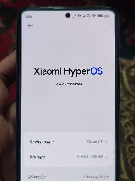 Xiaomi mi 11t - 8/128 GB Dual Sim PTA approved 4