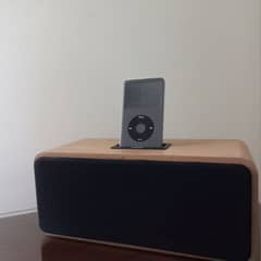 Acoustic Solutions Wooden Home Speaker with iPod Dock/Aux