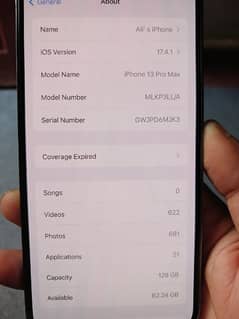 iphone 13 pro max 128gb non pta 0