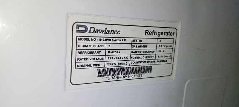 Dawlance Refrigerator 9173 WB Avante + R Brown 1