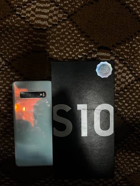 SAMSUNG S10 8/128GB OFFICIAL PTA APPROVED WATERPACKED 1