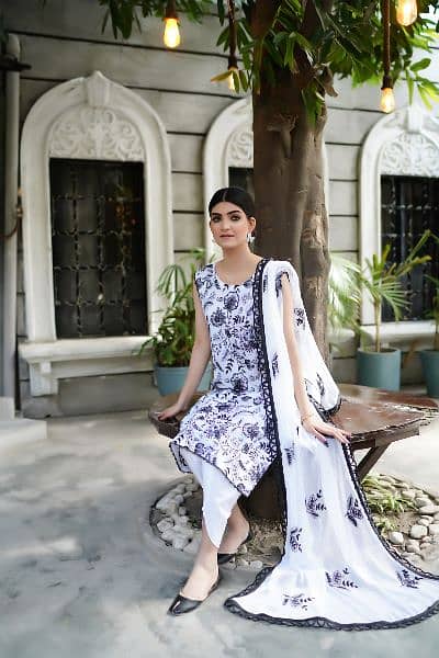 The Summer Breeze | Unstitched Lawn'24 2
