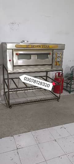 use pizza oven large size imported we hve fast food counter machinery