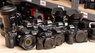 DSLR Camera Sirf 10500/- Starting price 1 year warranty 03432112702