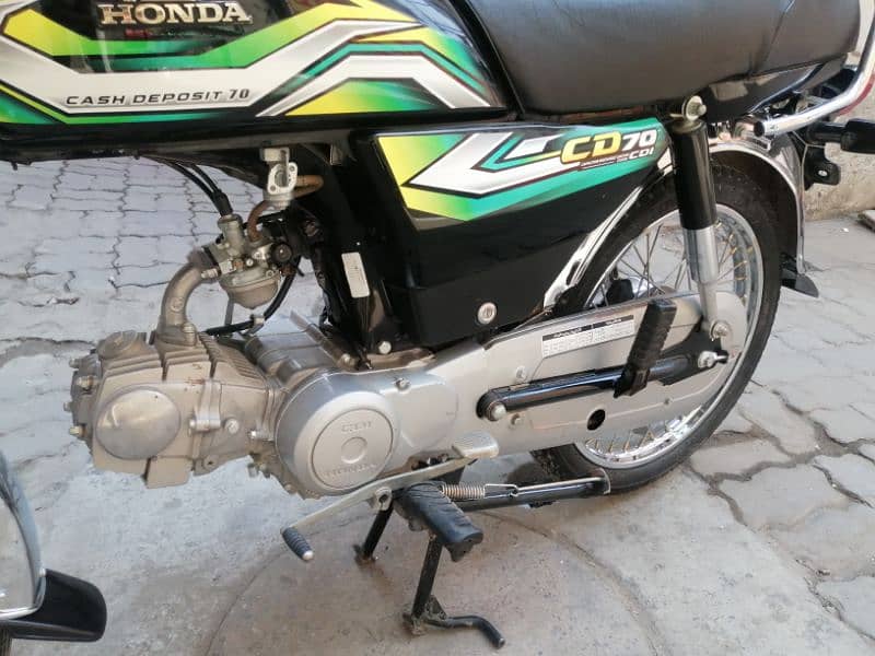 Honda CD 70 Model 2023 aplid for 2