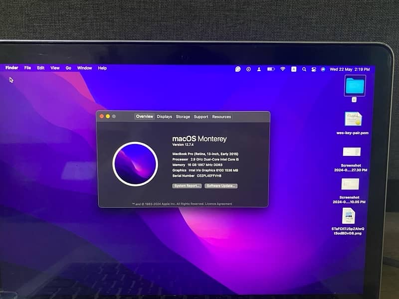 macbook pro 2015 modal 3
