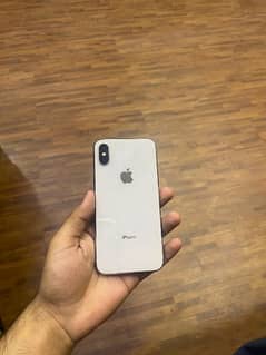 iPhone x pta approved 256 gb white clr