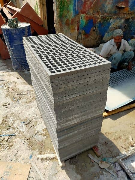 FRP GRATING | Fiberglass In Karachi | walkways | Solar platforms 5