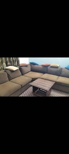 L Shape 7 Seater Sofa for Sale