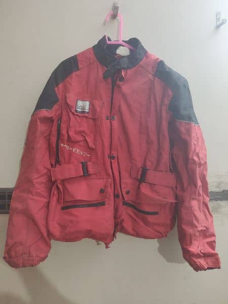biker jacket safety jacket with pading 1