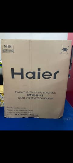 Haier Washing Machine HWM 100AS (10KG) Twin Tub with Spinner