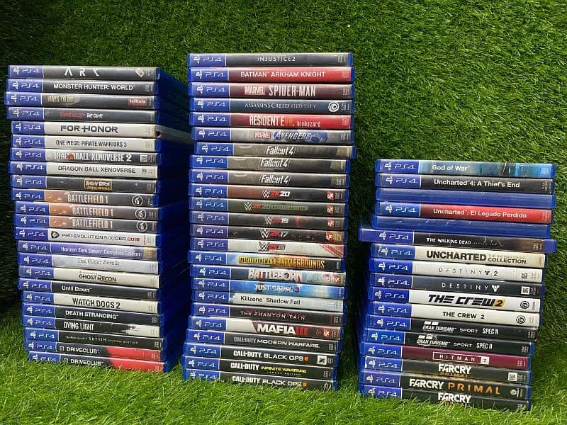 PS4 used games 2