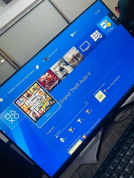 PS4 500gb play station 4 slim with games 1