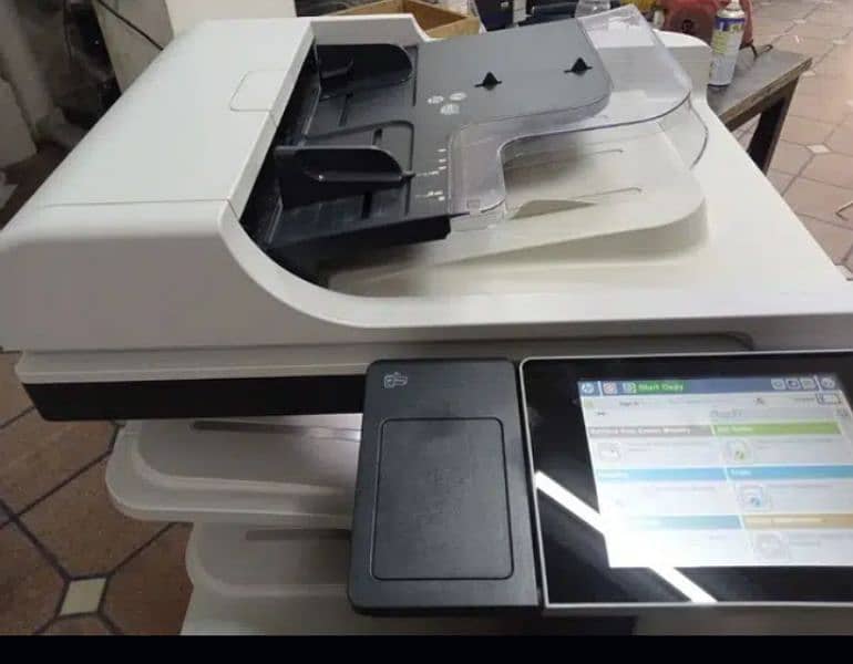 HP LaserJet MFP 725dn copiers scanner printer all in one 3