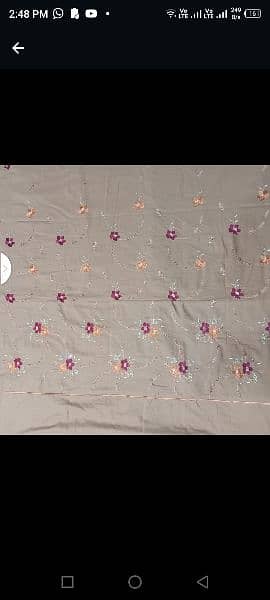 cotton bed sheet embroyidery 4