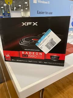 XFX RX 580 new 8gb card