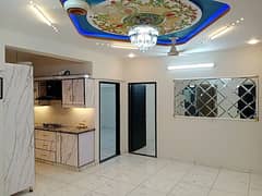 BRAND NEW VVIP 3BED-DD (3RD FLOOR) FLAT (LIFT NOT AVAILABLE) IN KINGS COTTAGES (PH-II) BLOCK-7 GULISTAN-E-JAUHAR
