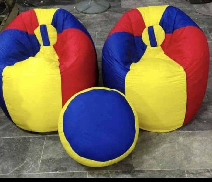 pack of 3 Xl bean bag adults size 2