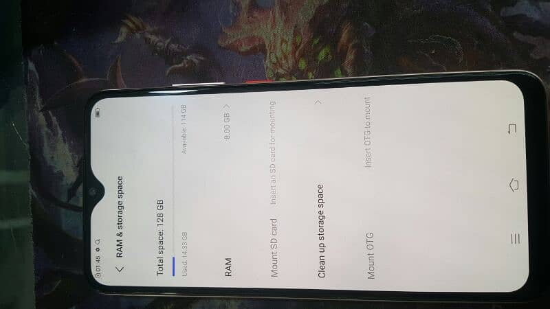 vivo s1 pro 8/128 offical pta approved with box panal change ha all ok 1