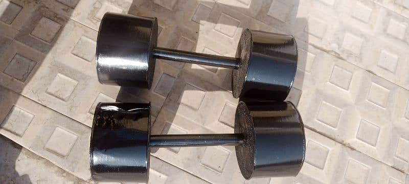 Dumbbell Set 12 kg. self prepared 0