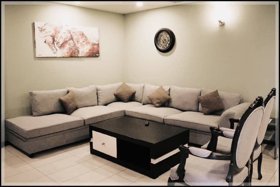 3 Bedrooms Fully Furnished For Rent in Silver Oaks F-10 Markaz 13