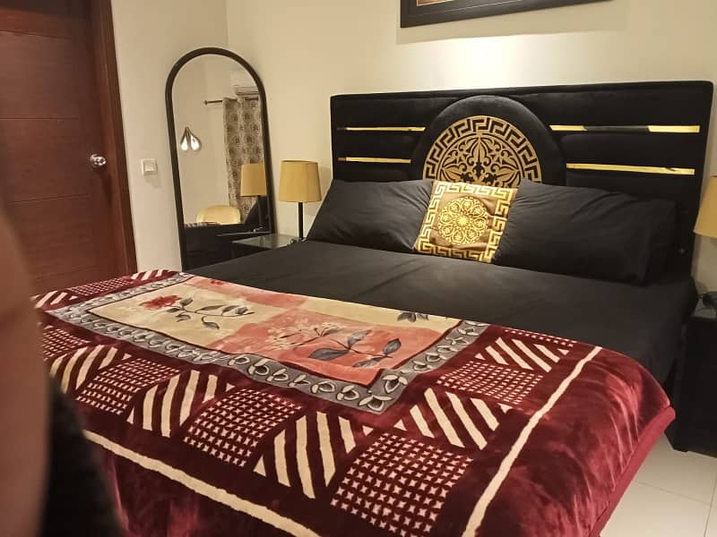 HOT DEAL !!! 1 Bed Fully Furnished Apartment Available For Rent In Defence View Apartments | DHA Phase 4 1