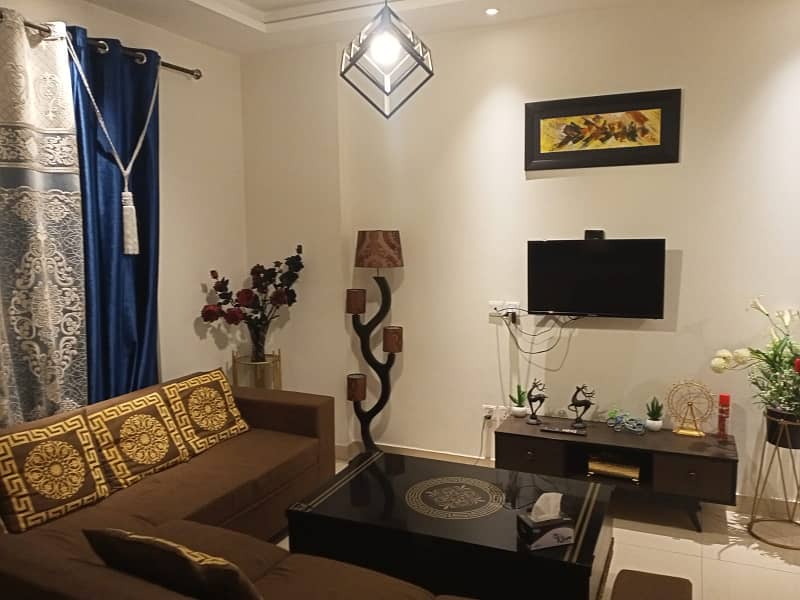 HOT DEAL !!! 1 Bed Fully Furnished Apartment Available For Rent In Defence View Apartments | DHA Phase 4 3