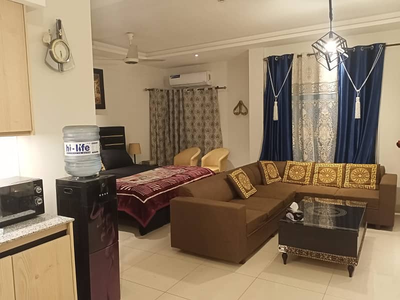 HOT DEAL !!! 1 Bed Fully Furnished Apartment Available For Rent In Defence View Apartments | DHA Phase 4 4