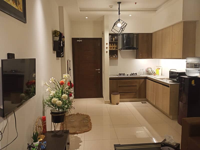 HOT DEAL !!! 1 Bed Fully Furnished Apartment Available For Rent In Defence View Apartments | DHA Phase 4 8