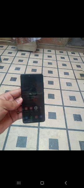 Samsung A51 display fingerprint all okay glass crack Halka Sa 5