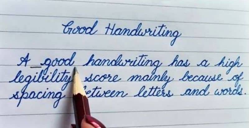 hand writing 1