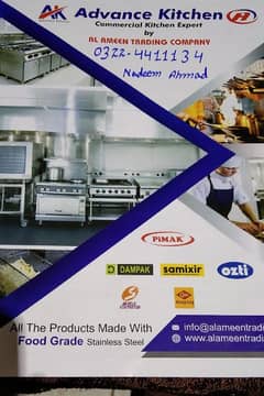 All kind of Commercial kitchen Accessories