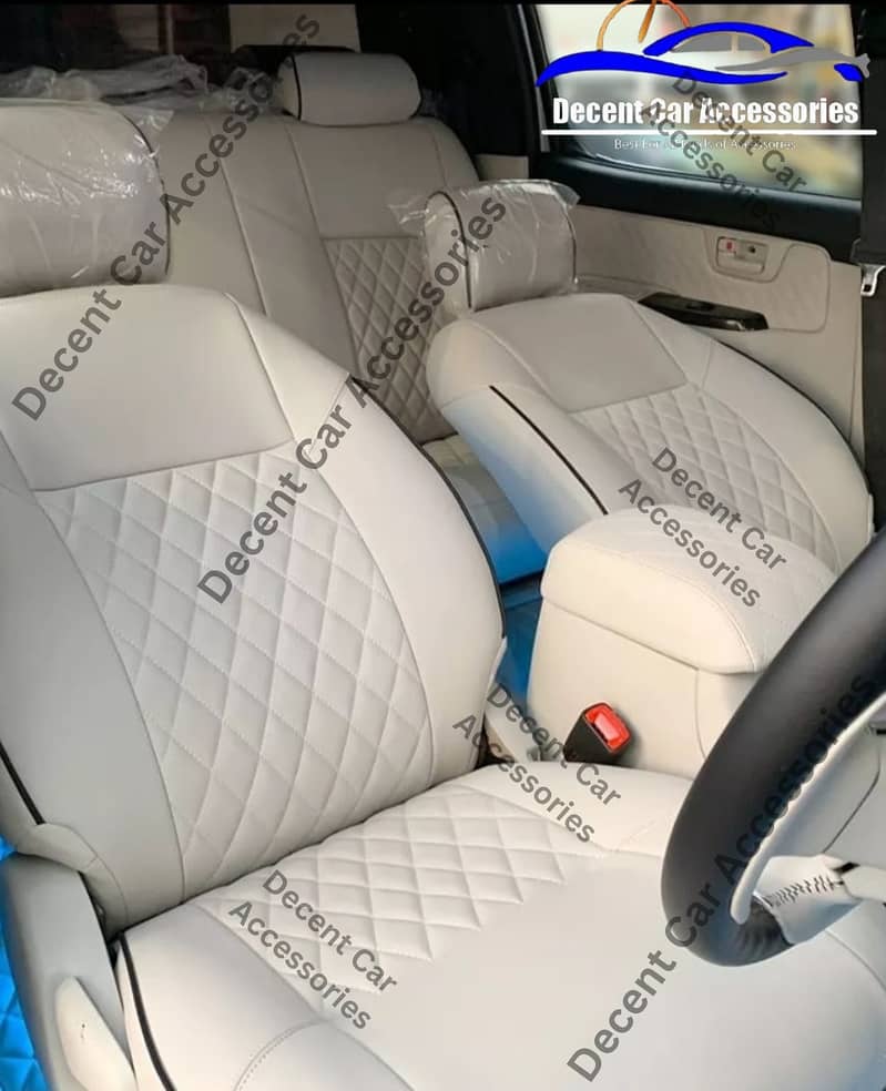Leather Seatcovers Toyota Mira Suzuki KIA Seat cover Available 1