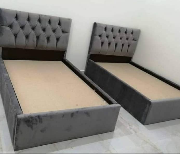 signal bed/King size bed/Dressing table/Bed set/Wooden bed/Furniture 4