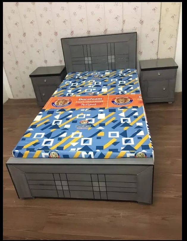 signal bed/King size bed/Dressing table/Bed set/Wooden bed/Furniture 5