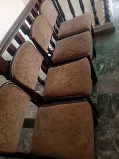 Poshished Wooden chairs for sale