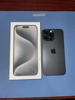 iphone 15 pro max jv complete box 256gb Price is dead Final
