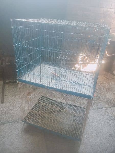 cage for parrots (2 piece) 1