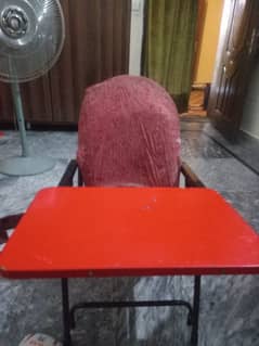 kids study chair with table