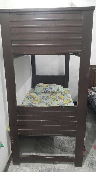 Bunk bed pure wooden 1