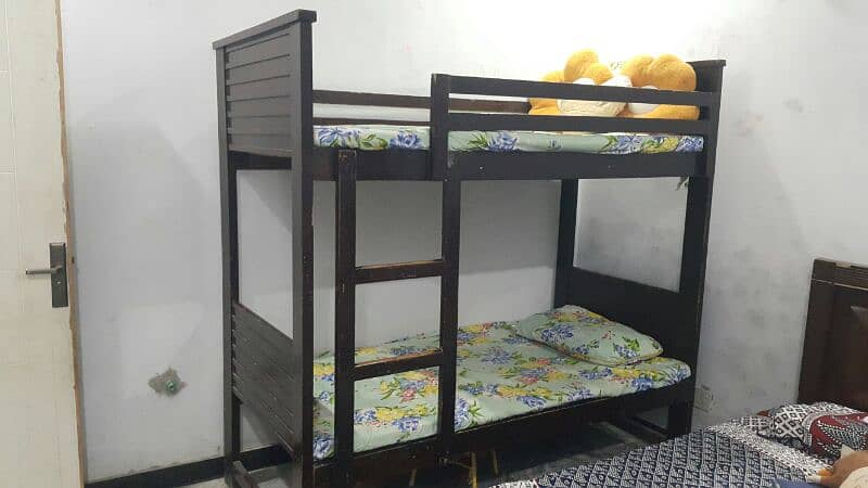 Bunk bed pure wooden 4