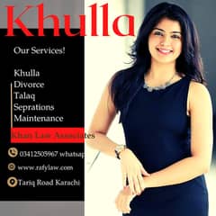 Khulla Rs. 15000 Divorc Family Advocate Sepration/Marriage