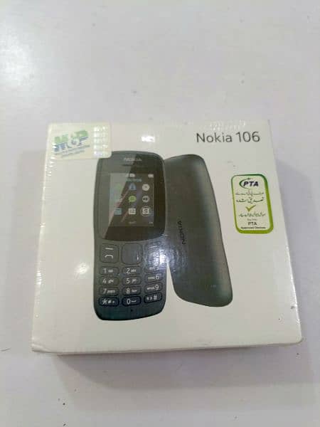 Eid Offer NOkia 106 Box Pack Dual Sim PTA Approved 1