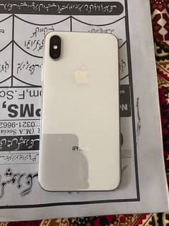 iphone x PTA approved white color (62k) demand