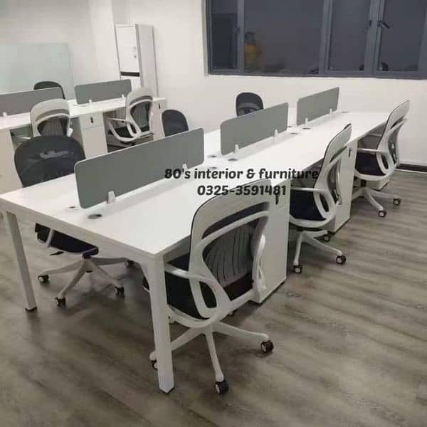 office workstation table/cubical/counter/partition/chair/032,5,3591481 6