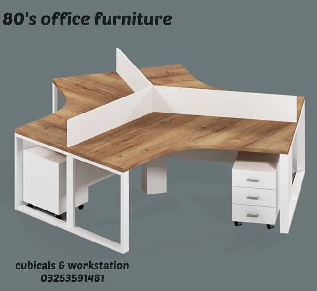 office workstation table/cubical/counter/partition/chair/032,5,3591481 15