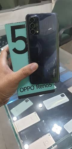 OPPO RENO 5 8GB 128GB DUAL OFFICIAL PTA APPROVED with box
