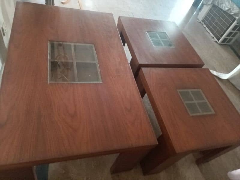 Centre Tables. . Set of 3 1