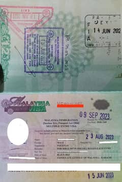 6months Malaysia Multiple Visa 100% Done. Pay