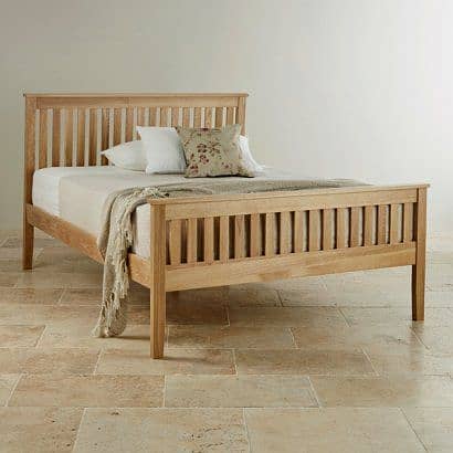 Designer Super Queen/King Size Wooden Bed |  Pine, oak, Walnet 4